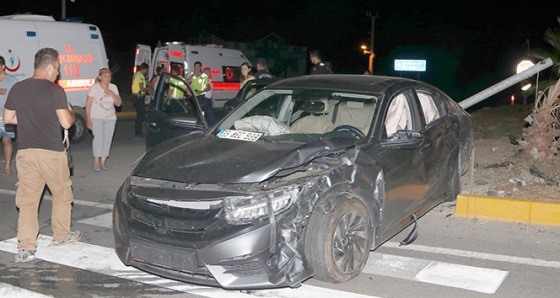 Fethiye’de iki otomobil çarpıştı: 7 yaralı