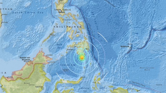 Filipinler'de 6,8 büyüklüğünde deprem