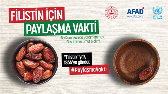 'Filistin için paylaşma vakti'