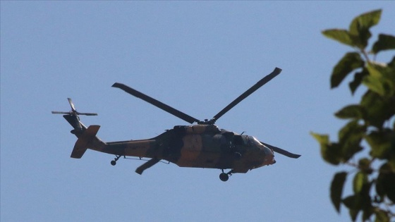 Fırat'ın doğusunda dördüncü ortak helikopter uçuşu