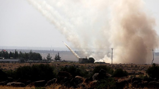 Fırat Kalkanı Harekatında DEAŞ ve PKK/PYD hedefleri vuruldu