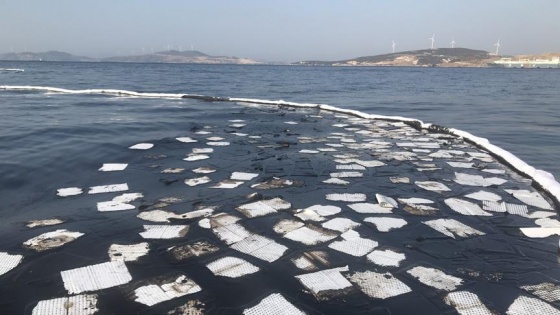 Foça'da denize sızan akaryakıtın fuel-oil olduğu belirlendi