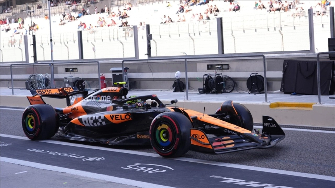 Formula 1 Abu Dabi Grand Prix'sinde pole pozisyonu Lando Norris'in