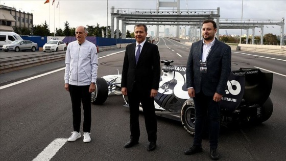 Formula 1 araçlarından kıtalar arası 'pit-stop'