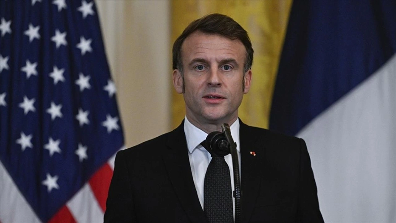 Fransa Cumhurbaşkanı Macron: Ukrayna'yı terk ederek adil ve kalıcı barış sağlanamaz