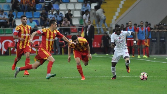 Galatasaray'a Kayserispor engeli