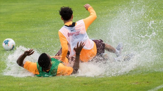 Galatasaray'da kıran kırana idman