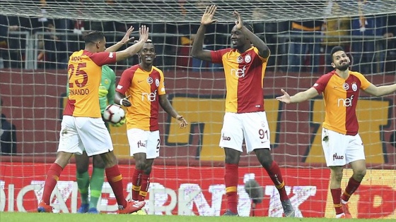 Galatasaray Diagne'nin golleriyle kazandı