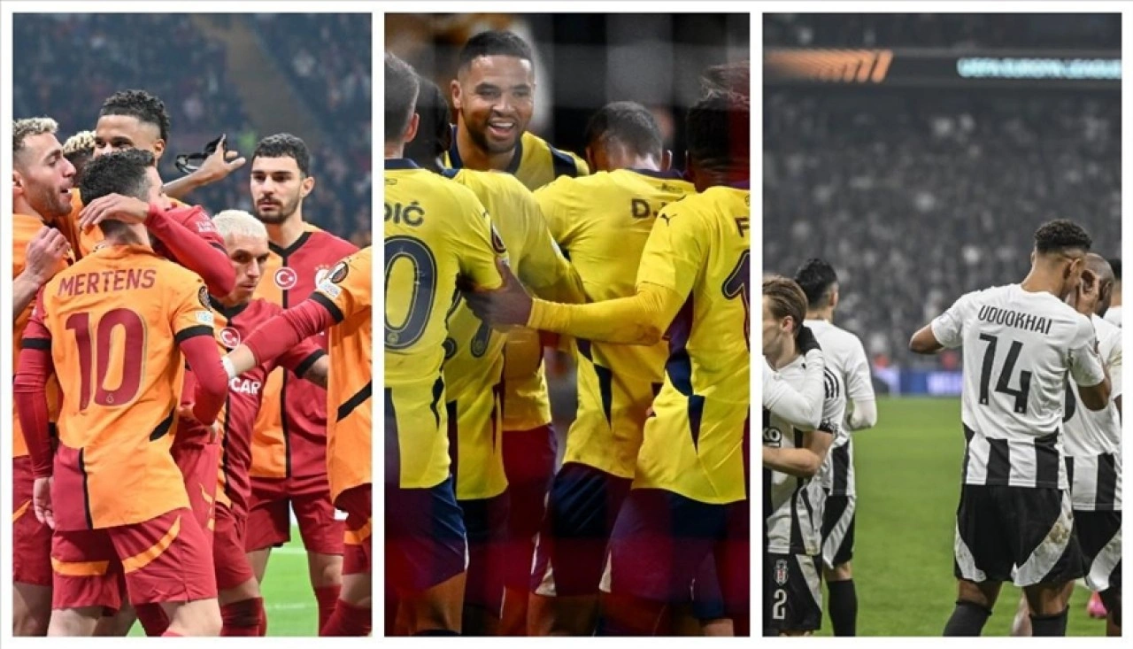 Galatasaray, Fenerbahçe ve Beşiktaş'ın UEFA Avrupa Ligi'nde tur ihtimalleri