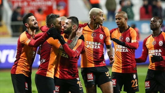 Galatasaray galibiyet serisini sürdürdü