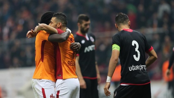 Galatasaray, Gençlerbirliği'ni farklı yendi