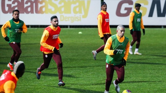 Galatasaray ikinci yarı hazırlıklarını sürdürdü