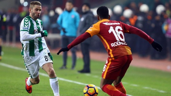 Galatasaray ile Atiker Konyaspor 33. randevuda