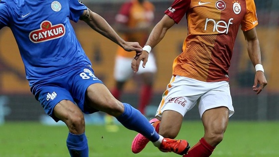 Galatasaray ile Çaykur Rizespor 34. randevuda