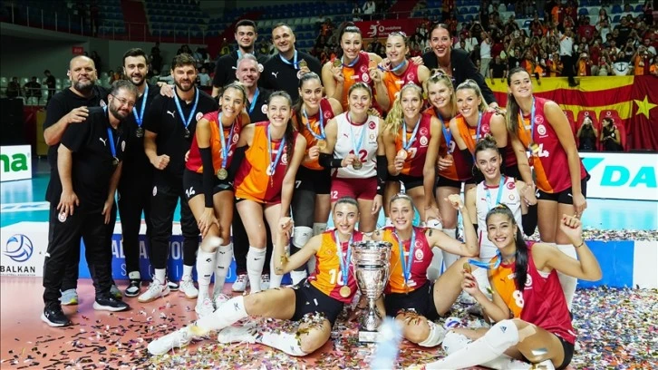 Galatasaray Kadın Voleybol Takımı, 2024 Balkan Kupası'nda şampiyon oldu