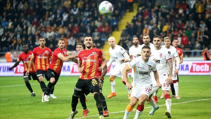 Galatasaray ve Kayserispor PFDK'ye sevk edildi