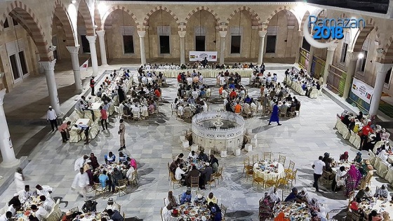 Ganalılar, Türk yemekleriyle iftar yaptı