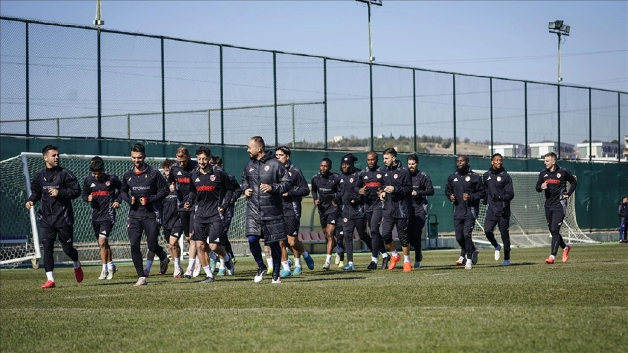 Gaziantep FK, Galatasaray maçının hazırlıklarını sürdürdü