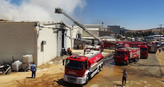 Gaziantep OSB’de yangın