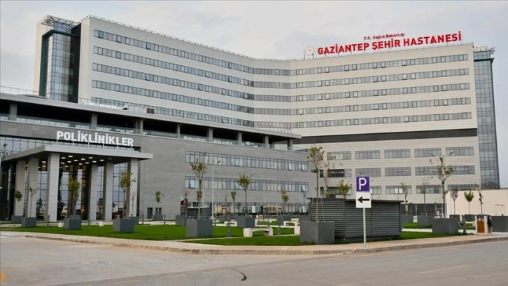 Gaziantep Şehir Hastanesinde yaklaşık 2 milyon hasta muayene edildi