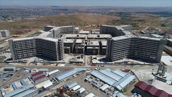 Gaziantep Şehir Hastanesinin inşaatı gelecek yıl bitirilecek