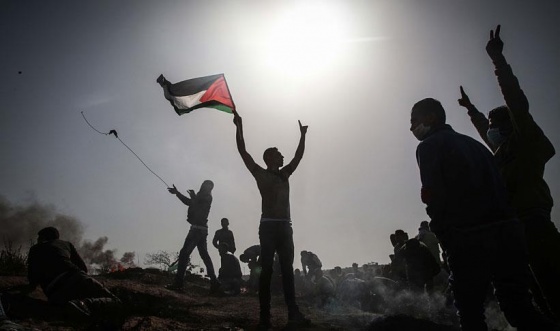 Gazze&#39;deki Büyük Dönüş Yürüyüşü&#39;nde altıncı Cuma