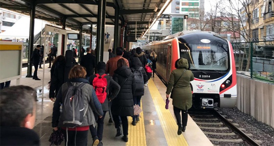 Gebze - Halkalı treninde ilk gün yoğunluğu