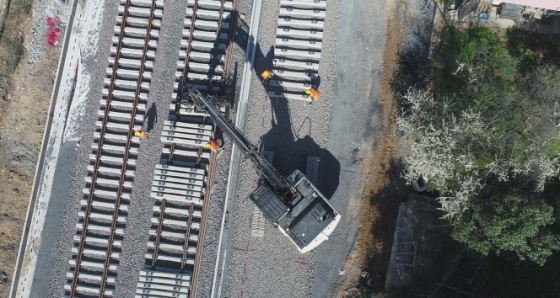 Gebze-Haydarpaşa banliyö hattındaki çalışmalarda son durum!