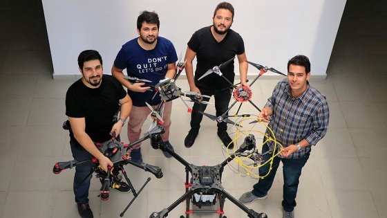 Genç girişimcilerden 'hayatı kolaylaştıran drone'lar