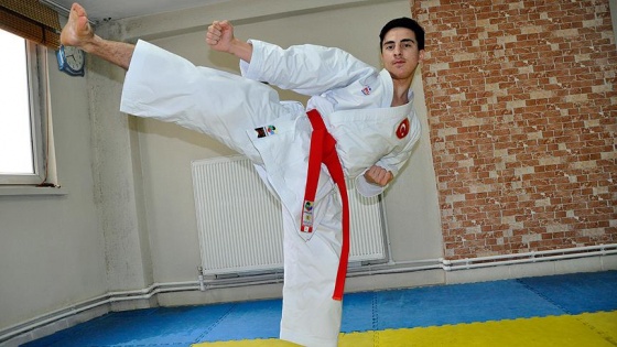 Genç karatecinin hayali olimpiyat şampiyonluğu