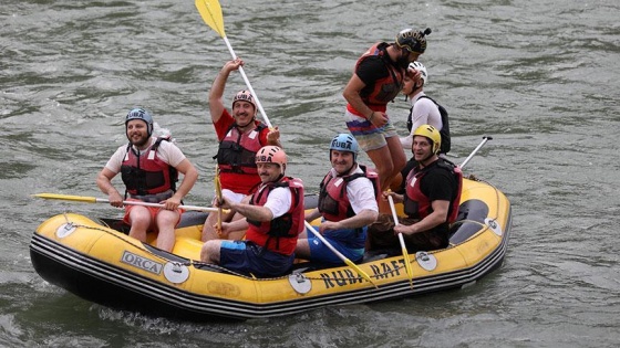 Gençlik ve Spor Bakanı Bak, rafting yaptı