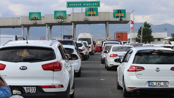 Gerede gişelerindeki yoğunluk sona erdi