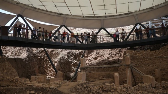 Göbeklitepe'ye bayramda ziyaretçi akını