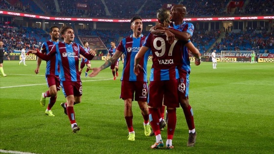 Gollü karşılaşmada kazanan Trabzonspor oldu