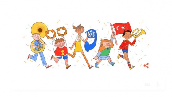 Google'dan 23 Nisan'a özel logo