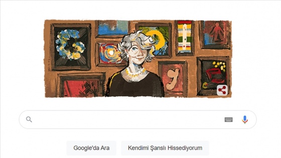 Google'dan gravür sanatçısı Aliye Berger'in 117. doğum gününe özel 'doodle'