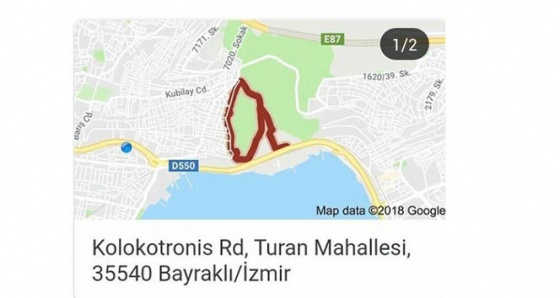 Google haritalarında tepki çeken isim