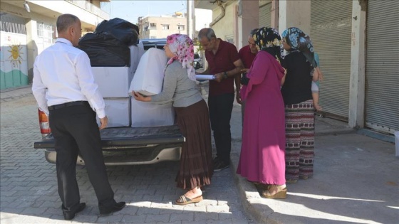 Görevlendirme yapılan belediyeden bin aileye yardım