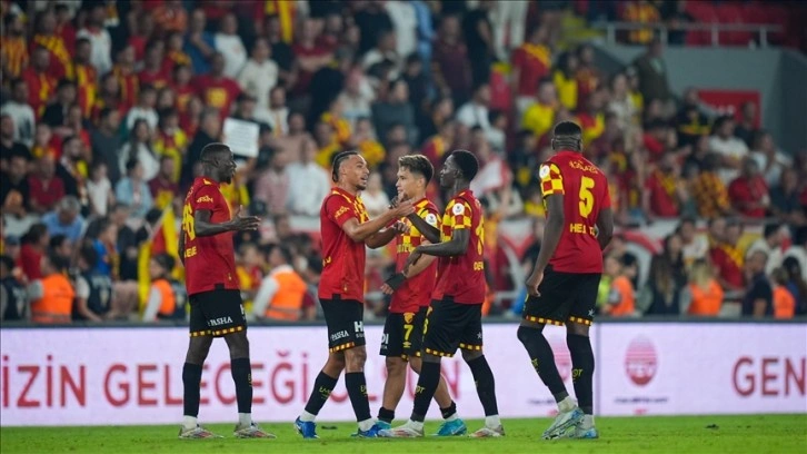 Göztepe sahasında galip