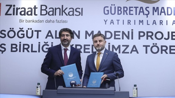 GÜBRETAŞ Maden AŞ ile Ziraat Bankası 'Söğüt Altın Madeni Projesi'nde iş birliğine gidiyor