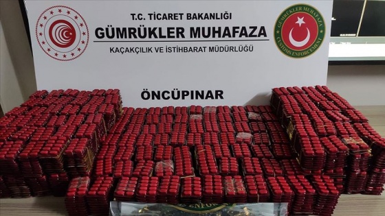 Gümrük muhafaza ekiplerinin operasyonlarında 23 bin 686 ilaç ele geçirildi