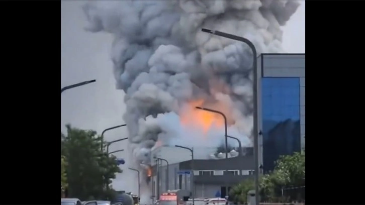 Güney Kore'de fabrikada çıkan yangında 20 kişi öldü
