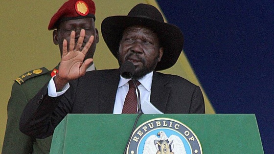Güney Sudan Cumhurbaşkanı gözetim görevinden çekildi