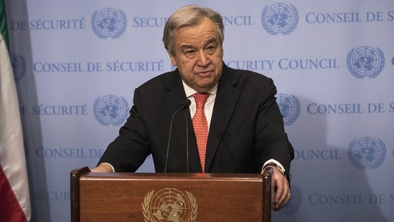 Guterres'den Kudüs açıklaması