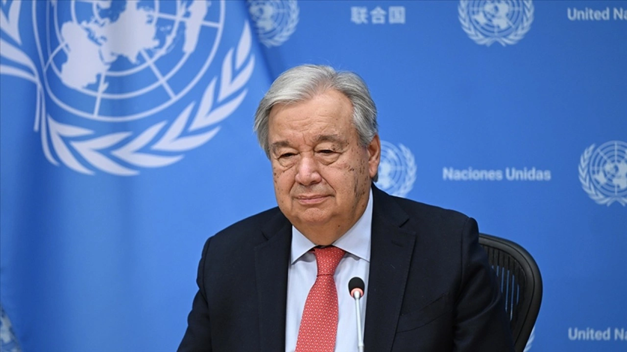 Guterres: Gazze'de acilen ihtiyaç duyulan insani yardımları artırmak için çalışıyoruz