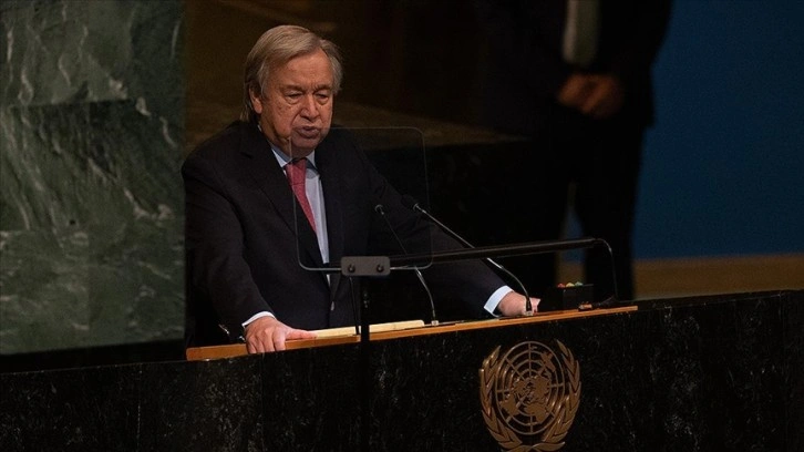 Guterres: Türkiye'nin desteğiyle sağlanan tahıl anlaşması dünya için umut