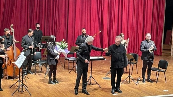 Hacettepe Üniversitesi Senfoni Orkestrası, sanatçı Tamer Levent'i ağırladı
