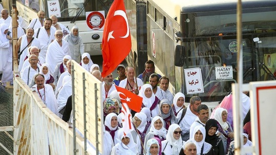 Hacı adaylarının Arafat yolculuğu başladı