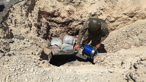 Hakkari'de 2 ton amonyum nitrat ele geçirildi