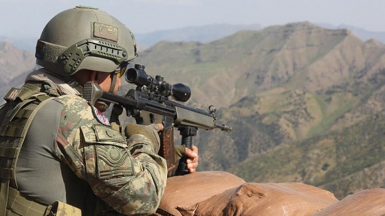 Hakkari'de bir PKK'lı terörist etkisiz hale getirildi